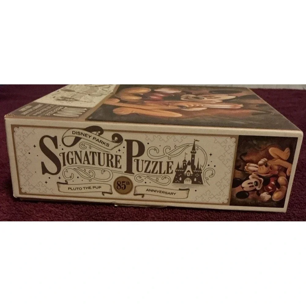 Disney‎ Parks Signature Puzzle Mickey & Pluto 85th Anniversary 1000 Pieces